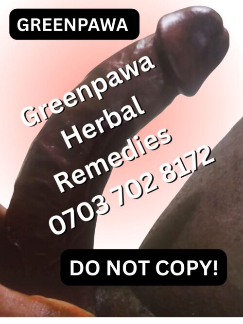 Greenpawa Herbal Remedies gbola enlargement oil 1